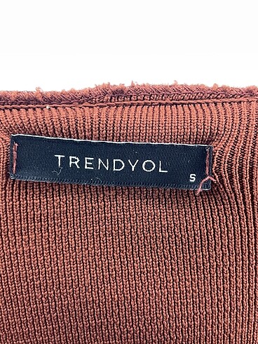 s Beden kahverengi Renk Trendyol & Milla Kazak / Triko %70 İndirimli.