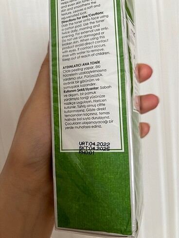 Beden Maruderm aha skin brightening toner cilt aydınlatıcı günlük toni