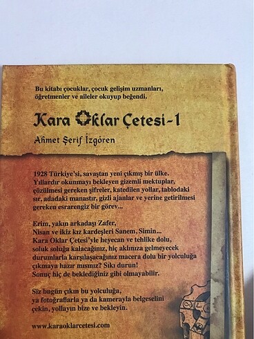  kara oklar cetesi kitap