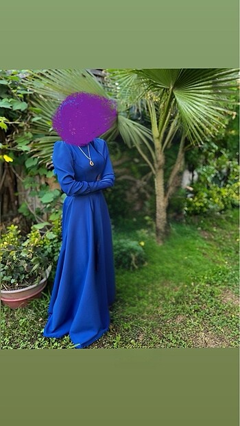 Abiye 36-38 beden özel dikim - Görsel 2