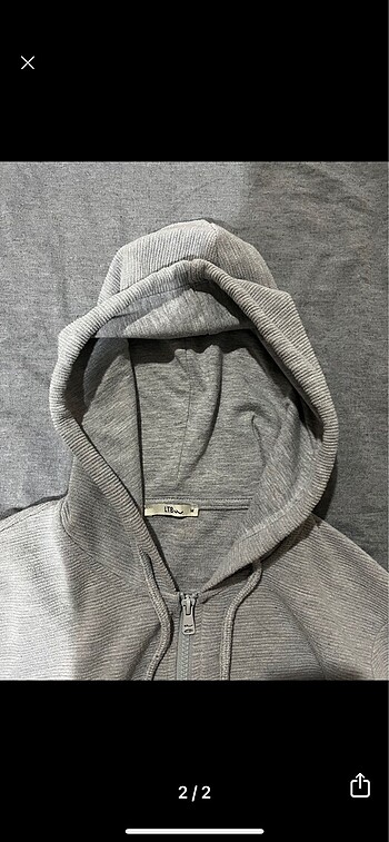 LTB fermuarlı sweatshirt