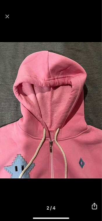 Diğer fermuarlı kalın sweatshirt