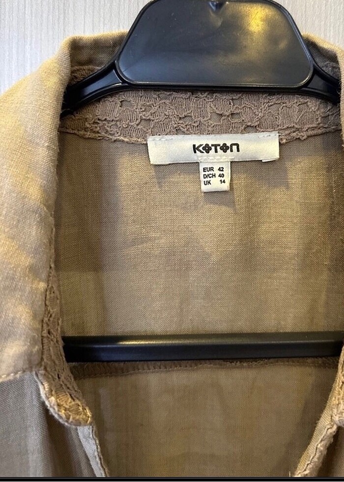 Koton keten yazlık elbise - Görsel 4