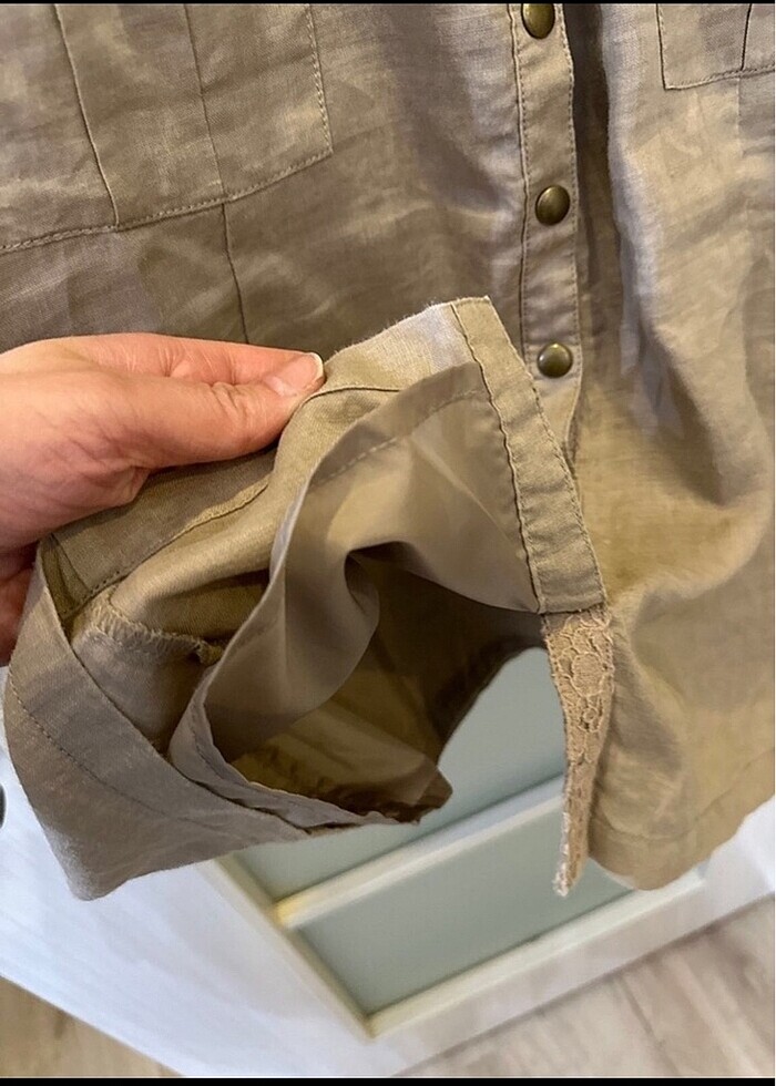 Koton keten yazlık elbise - Görsel 5