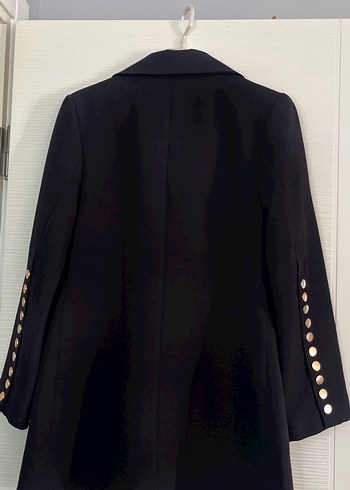 Siyah ceket elbise - Görsel 3