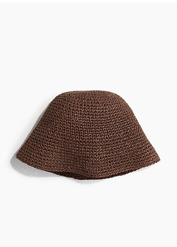 H&M hasır örgü şapka
