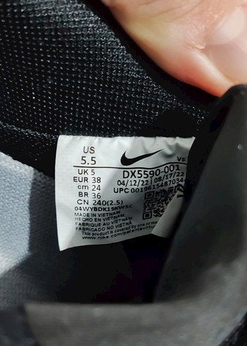Nike Siyah kadın Spor Ayakkabı