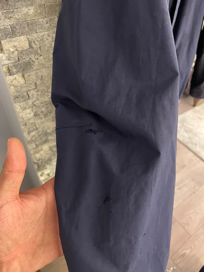 The North Face Orijinal Erkek Lacivert Yağmurluk - Görsel 4