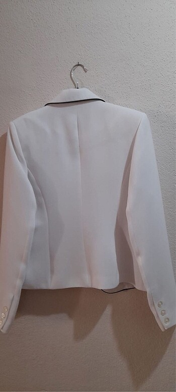 Bernardo Bermina İç Astarlı Beyaz Ceket