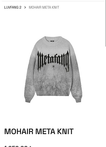 Metafang knit 