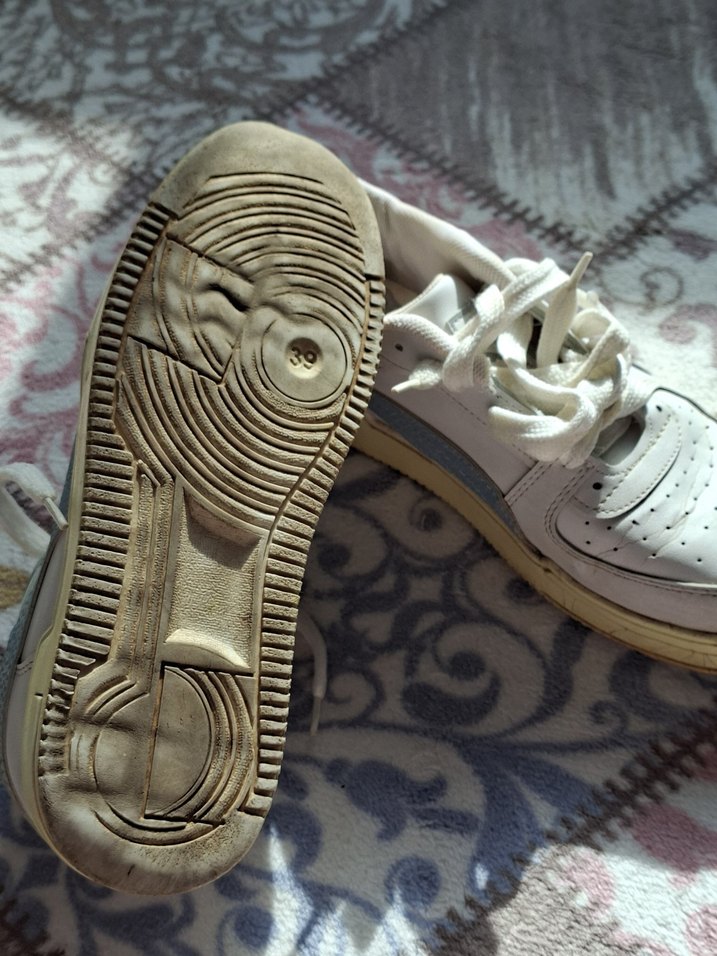 Gri-Beyaz Bağcıklı Kadın Spor Ayakkabı - Görsel 2