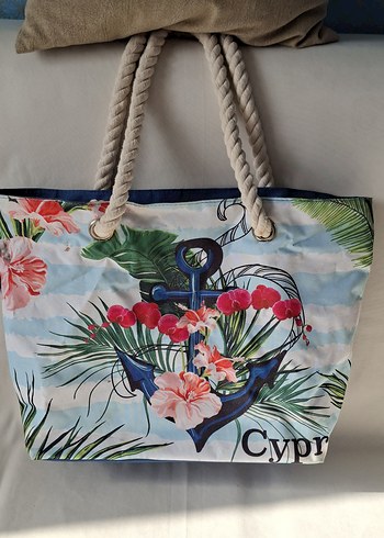 deniz plaj çantası ipliği biraz defolu - Görsel 3