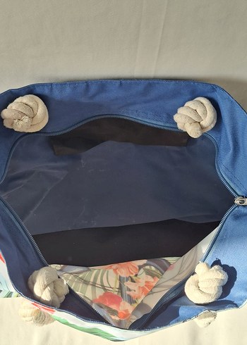 deniz plaj çantası ipliği biraz defolu - Görsel 2