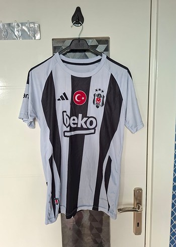 Gri Kısa Kollu Erkek Spor Forması - Görsel 2