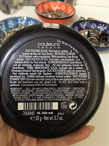  Beden Yvws rocher bronzer