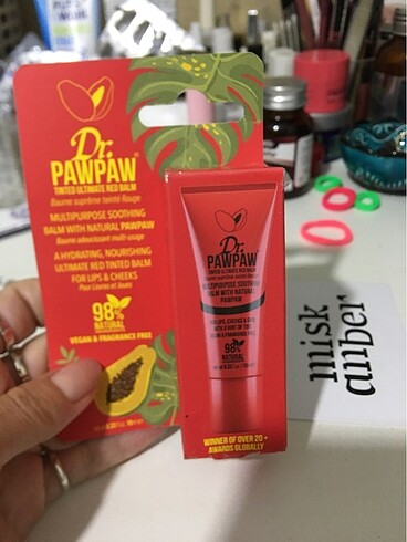 Pawpaw lip cheek balm