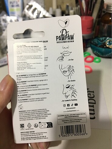 Laneige Pawpaw lip cheek balm