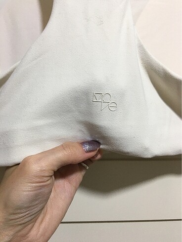 m Beden beyaz Renk H&M spor bra