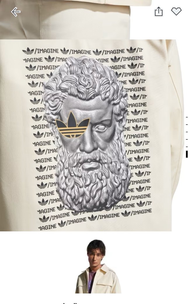 Erkek Beyaz Pamuk Overshirt - Görsel 3