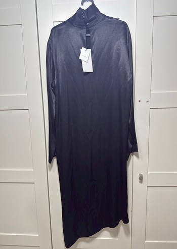 Siyah Uzun Kollu Uzun Kesim Kadın Tunik - Görsel 5