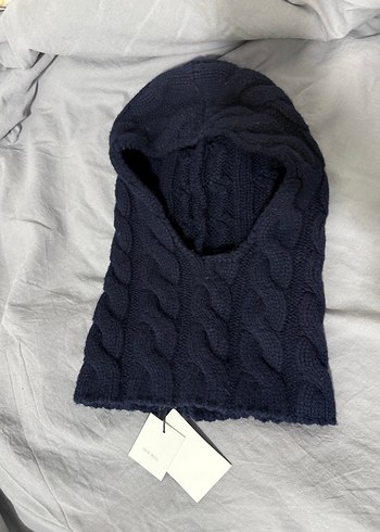 Kadın Siyah Örgü Yün Bere - Görsel 2