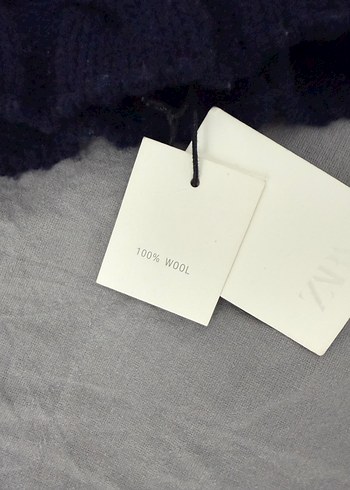 Kadın Siyah Örgü Yün Bere - Görsel 3