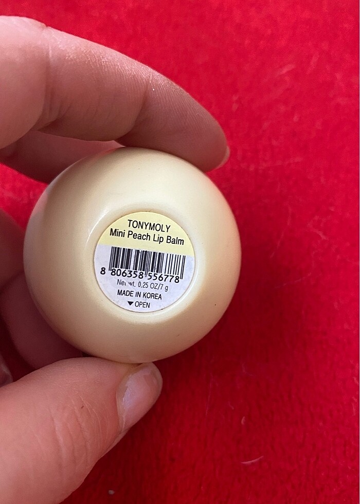 Tony Moly Şeftali Dudak Balmı - Görsel 3