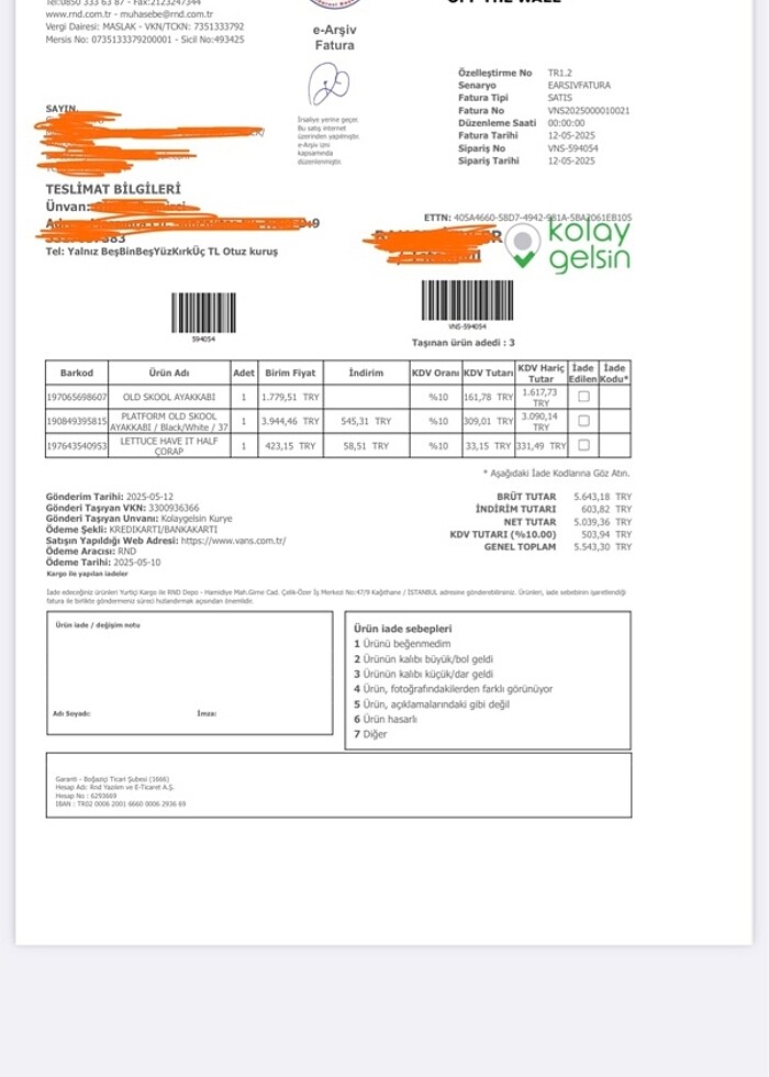 Vans Old Skool Ayakkabı - Görsel 5