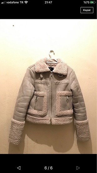 Bershka gri mont 