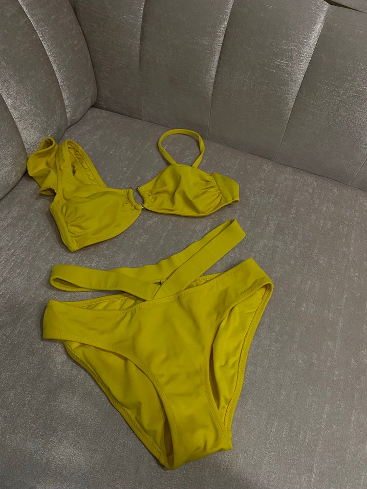 Sarı İpli Kadın Bikini sail swimwear marka - Görsel 3