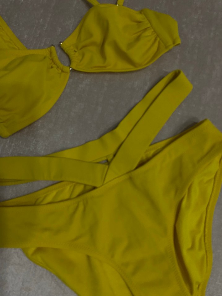 Sarı İpli Kadın Bikini sail swimwear marka - Görsel 2