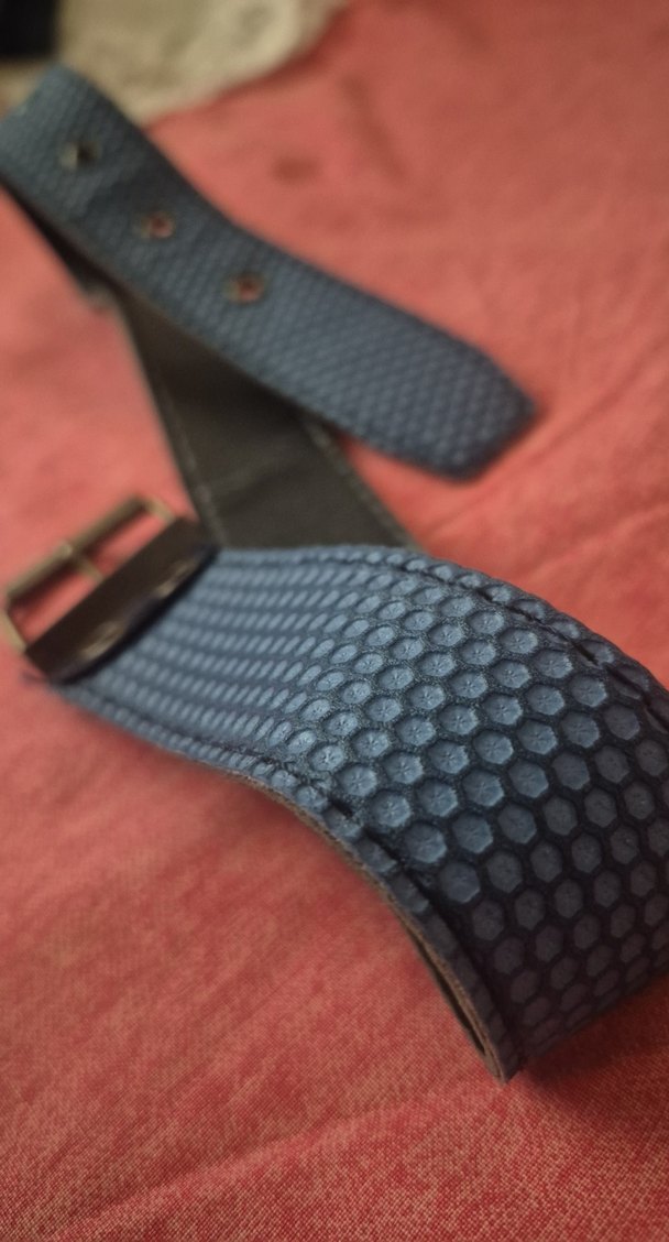 mavi renkli cocuk pantolon kemeri - Görsel 3