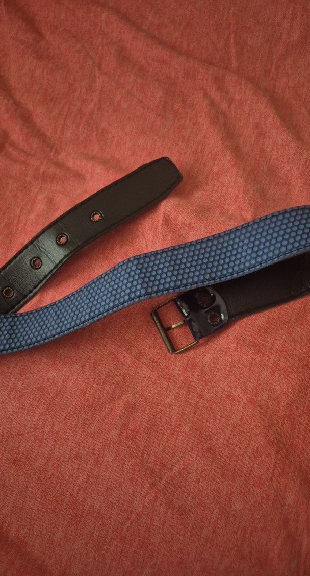 mavi renkli cocuk pantolon kemeri - Görsel 4