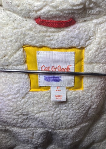 Renkli Düğmeli Erkek Çocuk Mont - Görsel 5