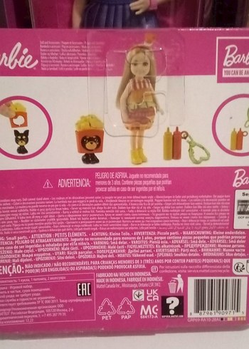 Barbie Barbie Chelsea Renkli Bebek Seti