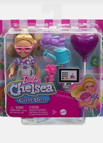 Barbie chealsea meslek öğreniyor çiçekçi seti 