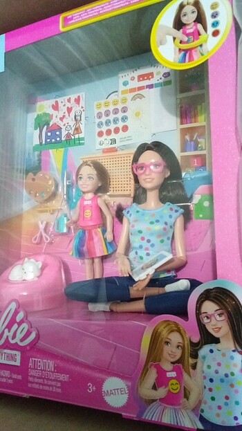 Barbie chealsea sanat atölyesi oyun seti 