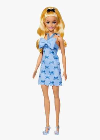 Beden Renk Barbie Fashionistas Bebek #237 Fiyonklu Sarı At Kuyruğu