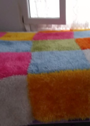 Çocuklar için renkli yumuşak yatak örtüsü el yapımı örgü - Görsel 2