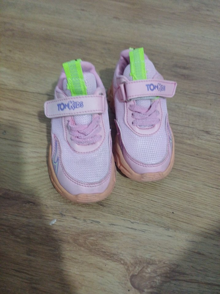 Kız Çocuk Pembe Bağcıksız Spor Ayakkabı 26 no - Görsel 3