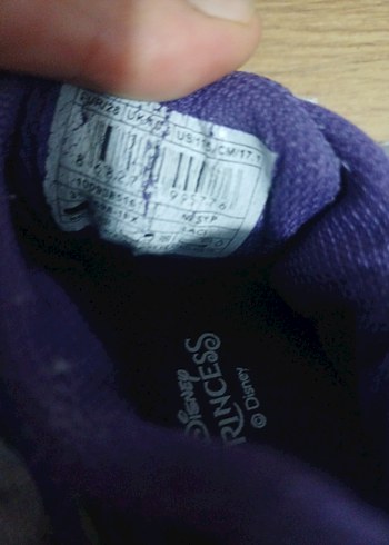 Kız Çocuk Disney Prenses Mavi Spor Ayakkabı - Görsel 4