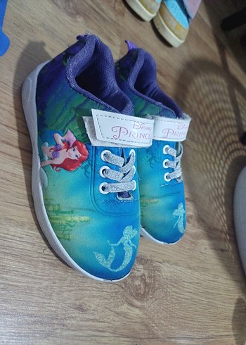 Kız Çocuk Disney Prenses Mavi Spor Ayakkabı - Görsel 2
