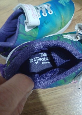 Kız Çocuk Disney Prenses Mavi Spor Ayakkabı - Görsel 3