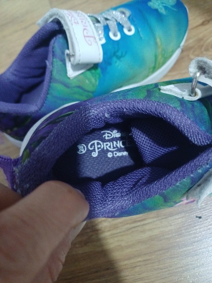 Kız Çocuk Disney Prenses Mavi Spor Ayakkabı - Görsel 3