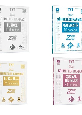 TYT tüm dersler 20 Deneme Kitabı