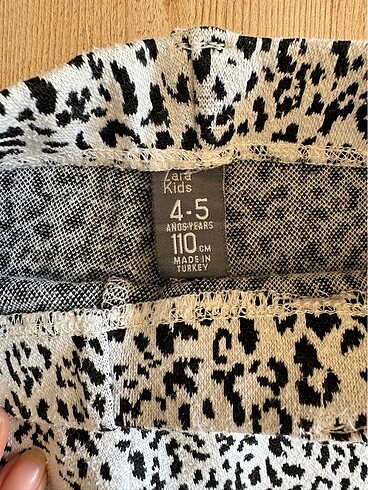 Zara Leopar tayt
