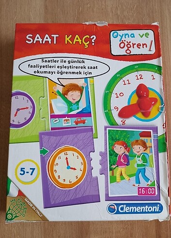 CLEMENTONİ OKUL ÖNCESİ EĞİTİCİ SET