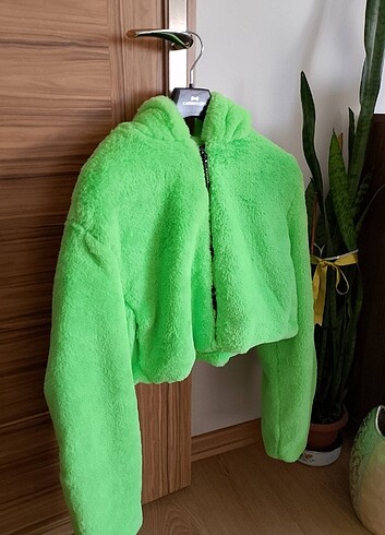 BERKSHKA CROP MEVSİMLİK CEKET - Görsel 2