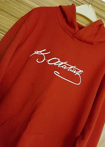 K. ATATÜRK BASKILI LCW SWEATSHİRT - Görsel 4