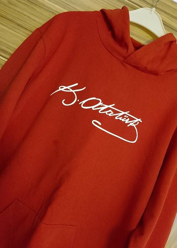 K. ATATÜRK BASKILI LCW SWEATSHİRT - Görsel 4